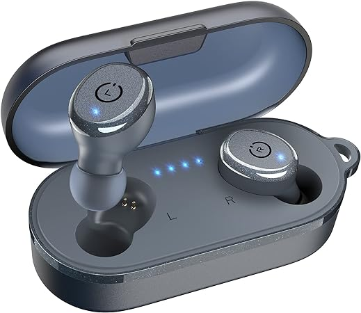 TOZO T10 Bluetooth-hörlurar trådlösa in-ear hörlurar