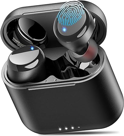 TOZO T6 trådlösa öronsnäckor Bluetooth 5.3 hörlurar